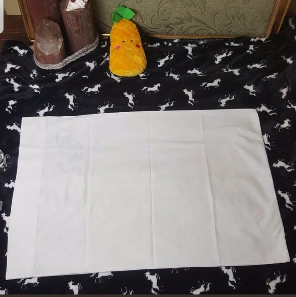 Vintage JC Penney Pillowcase Handmade Cat w Milk - Picture 6 of 8